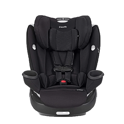 Evenflo Gold Revolve360 Rotational All-in-1 Convertible car seat for Extended Cab Truck
