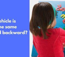 Which vehicle is spelled the same forwards and backward?