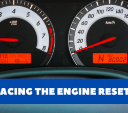 does replacing the engine reset mileage