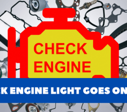 why check engine light goes on and off